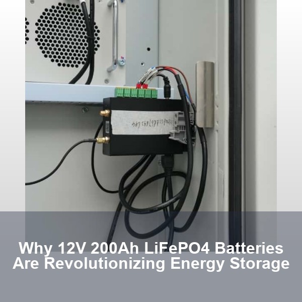 Why 12V 200Ah LiFePO4 Batteries Are Revolutionizing Energy Storage