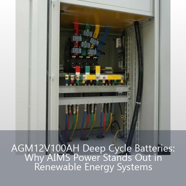 AGM12V100AH Deep Cycle Batteries: Why AIMS Power Stands Out in Renewable Energy Systems