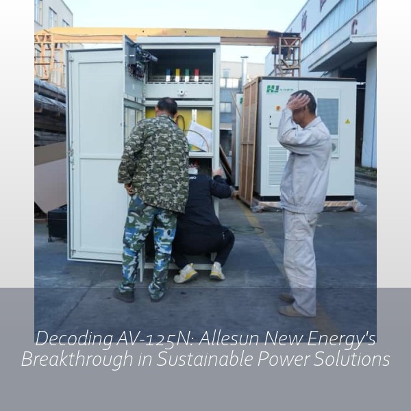 Decoding AV-125N: Allesun New Energy's Breakthrough in Sustainable Power Solutions