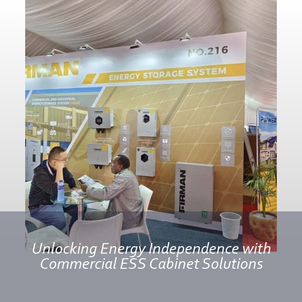 Unlocking Energy Independence with Commercial ESS Cabinet Solutions