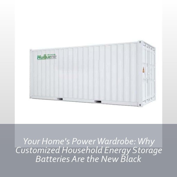 Your Home's Power Wardrobe: Why Customized Household Energy Storage Batteries Are the New Black