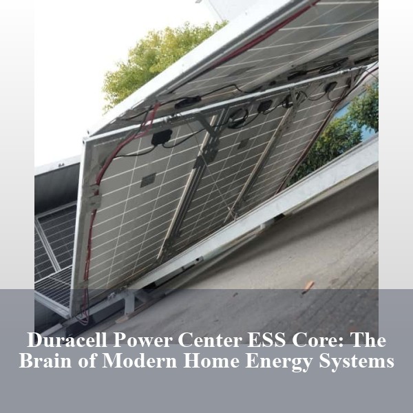 Duracell Power Center ESS Core: The Brain of Modern Home Energy Systems