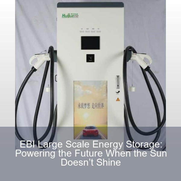 EBI Large Scale Energy Storage: Powering the Future When the Sun Doesn’t Shine