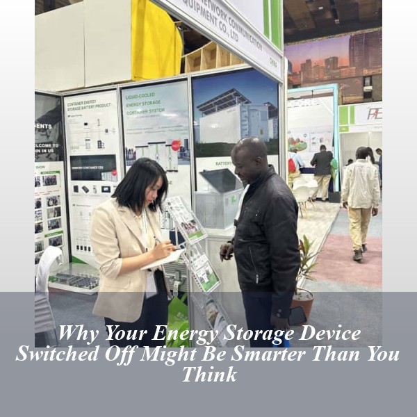 Why Your Energy Storage Device Switched Off Might Be Smarter Than You Think