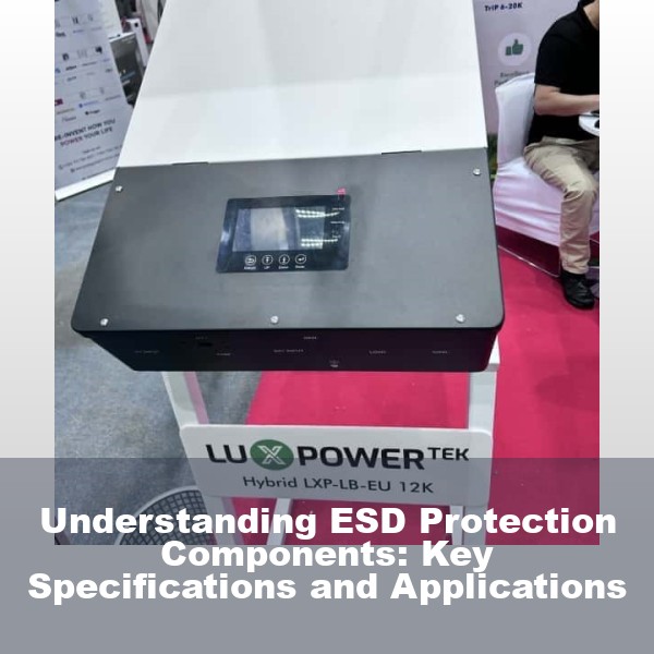 Understanding ESD Protection Components: Key Specifications and Applications