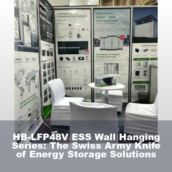 HB-LFP48V ESS Wall Hanging Series: The Swiss Army Knife of Energy Storage Solutions