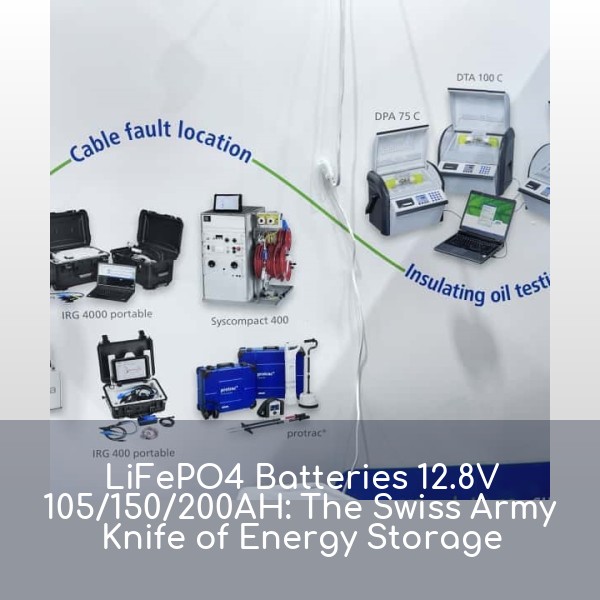 LiFePO4 Batteries 12.8V 105/150/200AH: The Swiss Army Knife of Energy Storage