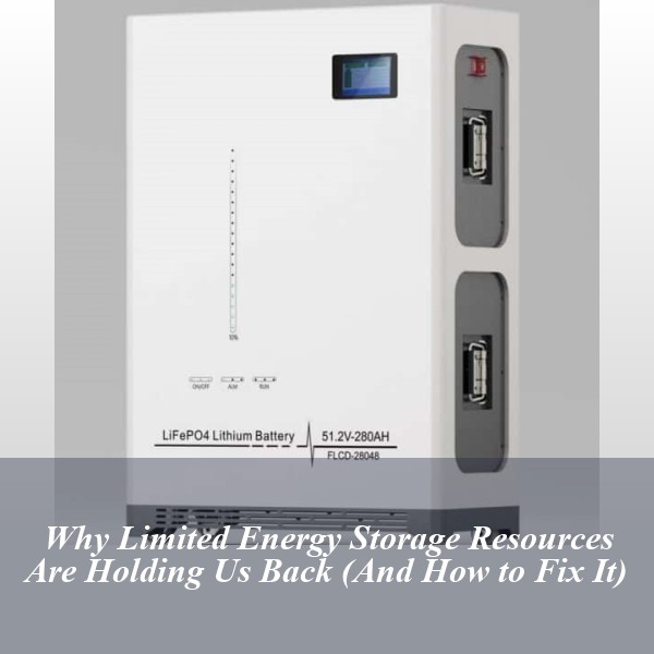 Why Limited Energy Storage Resources Are Holding Us Back (And How to Fix It)