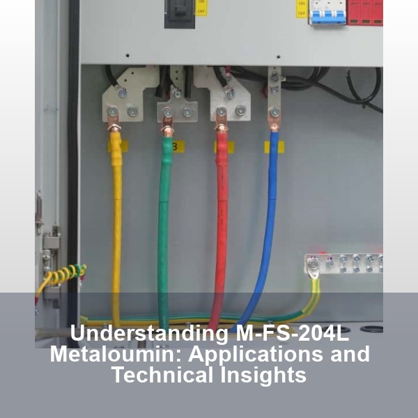 Understanding M-FS-204L Metaloumin: Applications and Technical Insights