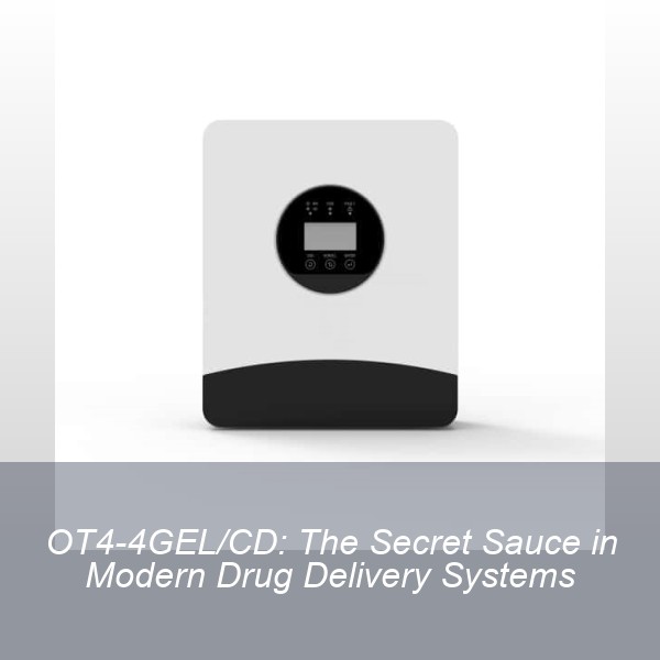 OT4-4GEL/CD: The Secret Sauce in Modern Drug Delivery Systems
