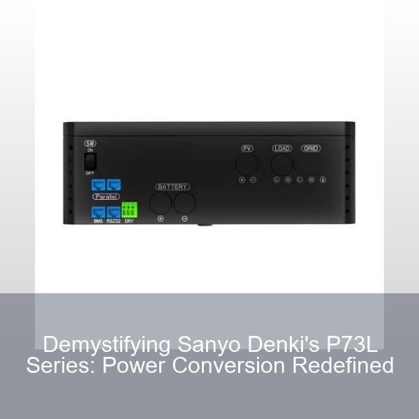 Demystifying Sanyo Denki's P73L Series: Power Conversion Redefined