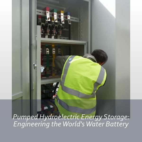 Pumped Hydroelectric Energy Storage: Engineering the World's Water Battery