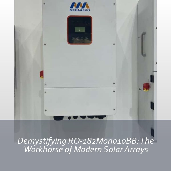 Demystifying RO-182Mono10BB: The Workhorse of Modern Solar Arrays