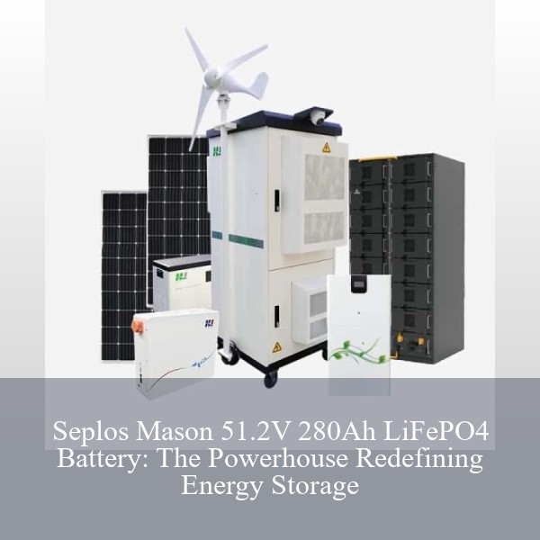 Seplos Mason 51.2V 280Ah LiFePO4 Battery: The Powerhouse Redefining Energy Storage