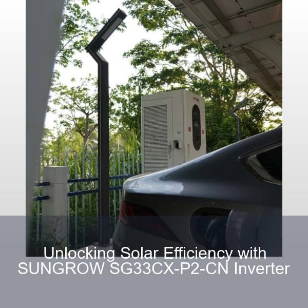 Unlocking Solar Efficiency with SUNGROW SG33CX-P2-CN Inverter
