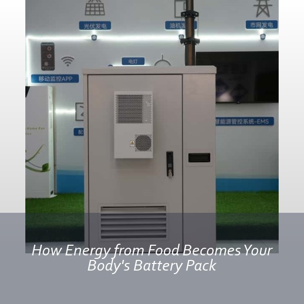 How Energy from Food Becomes Your Body's Battery Pack