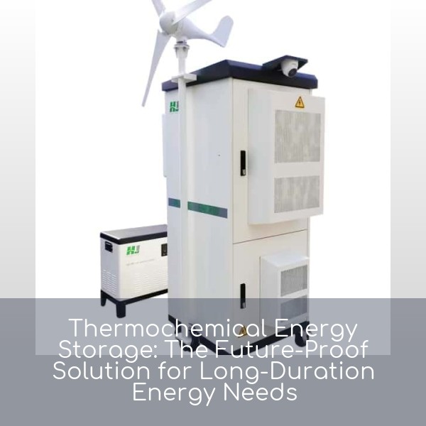 Thermochemical Energy Storage: The Future-Proof Solution for Long-Duration Energy Needs